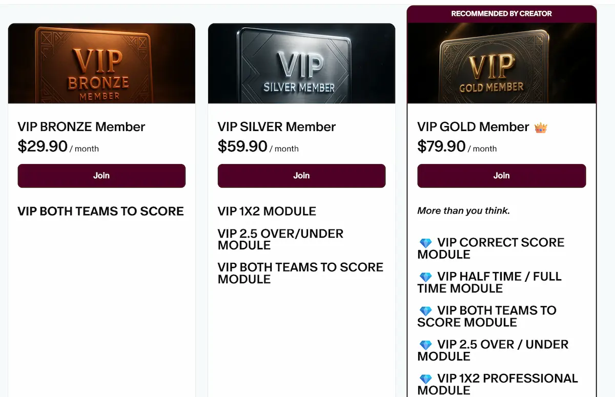 VIP Membership